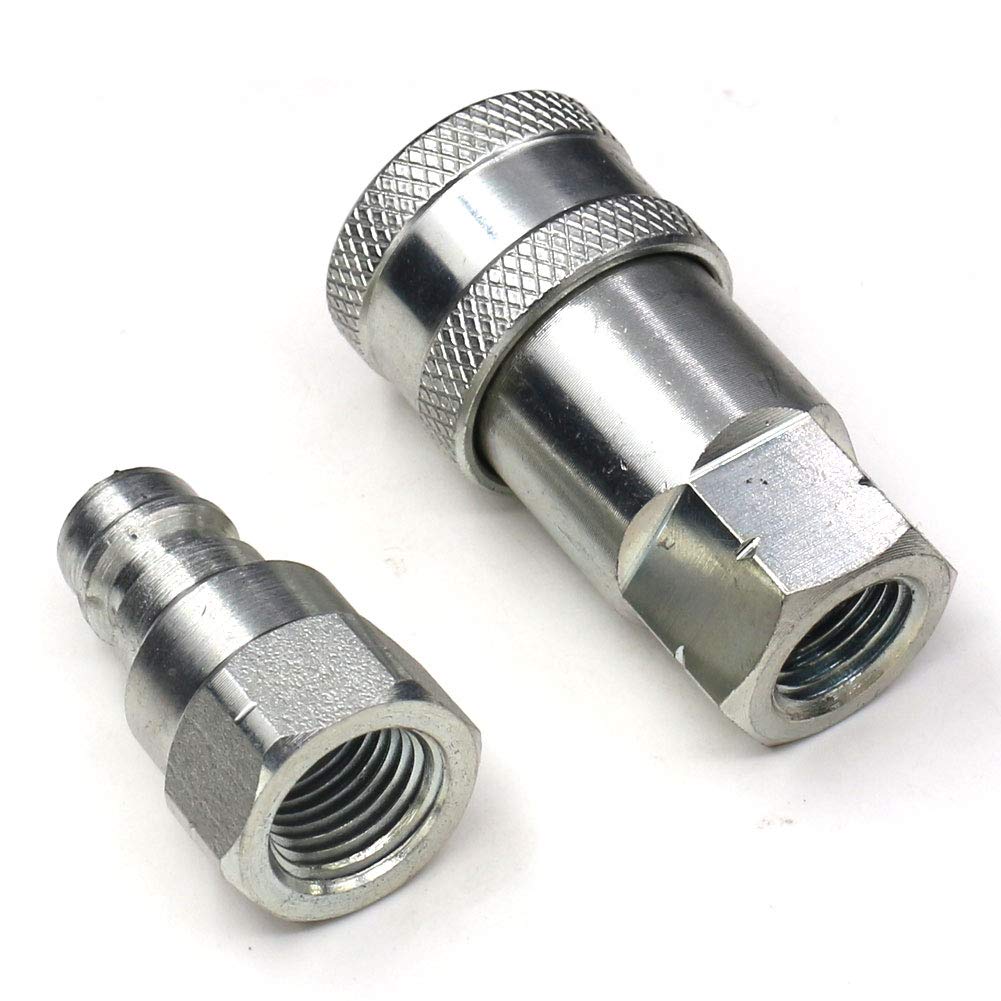 新品 24個 KEYTALK Coupling Selection Album Amazon.com: Hydraulic Quick Connect Coupler 1/4